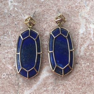 Kendra Scott Blue Lapis Earrings